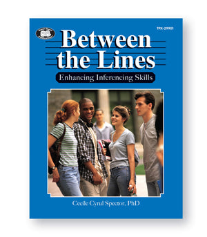 Super Duper Publications  Between the Lines Enhancing Inferencing Skills Book  Educational Learning Resource for Children,Used