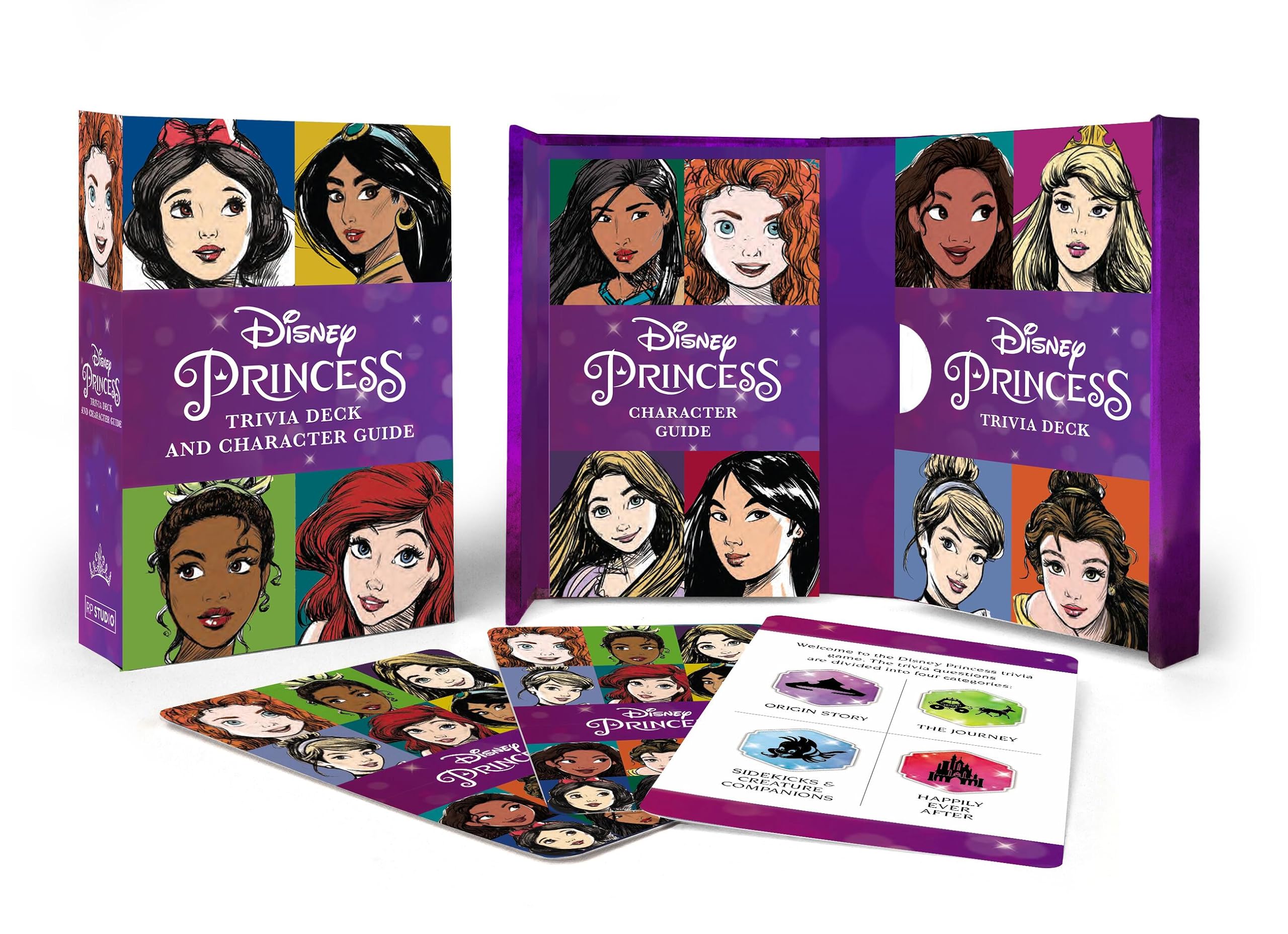 Disney Princess Trivia Deck And Character Guide