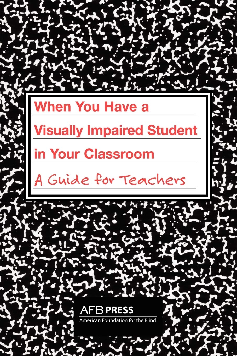 When You Have a Visually Impaired Student in Your Classroom: A Guide for Teachers,New