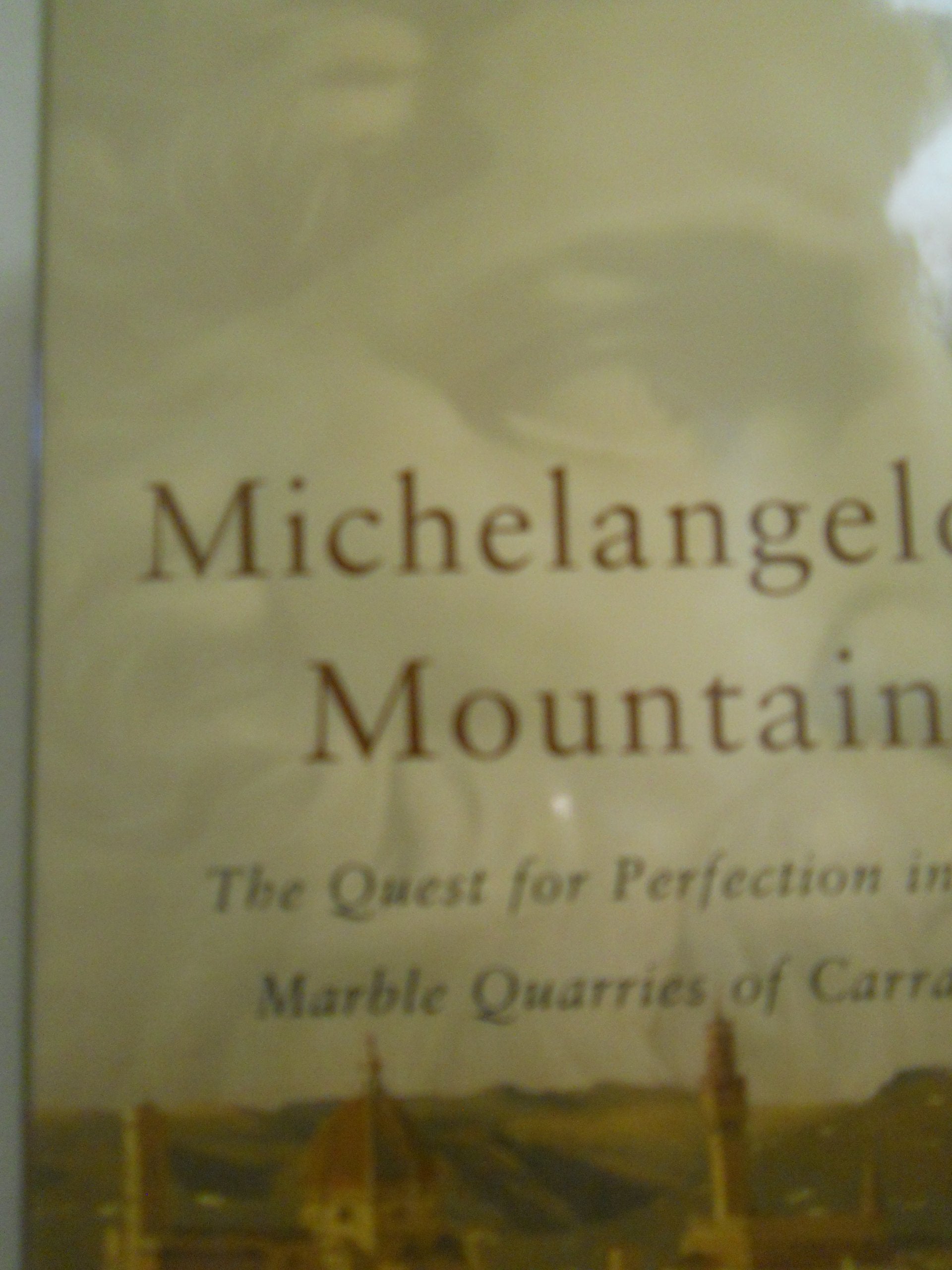 Michelangelo s Mountain: The Quest For Perfection in the Marble Quarries of Carrara