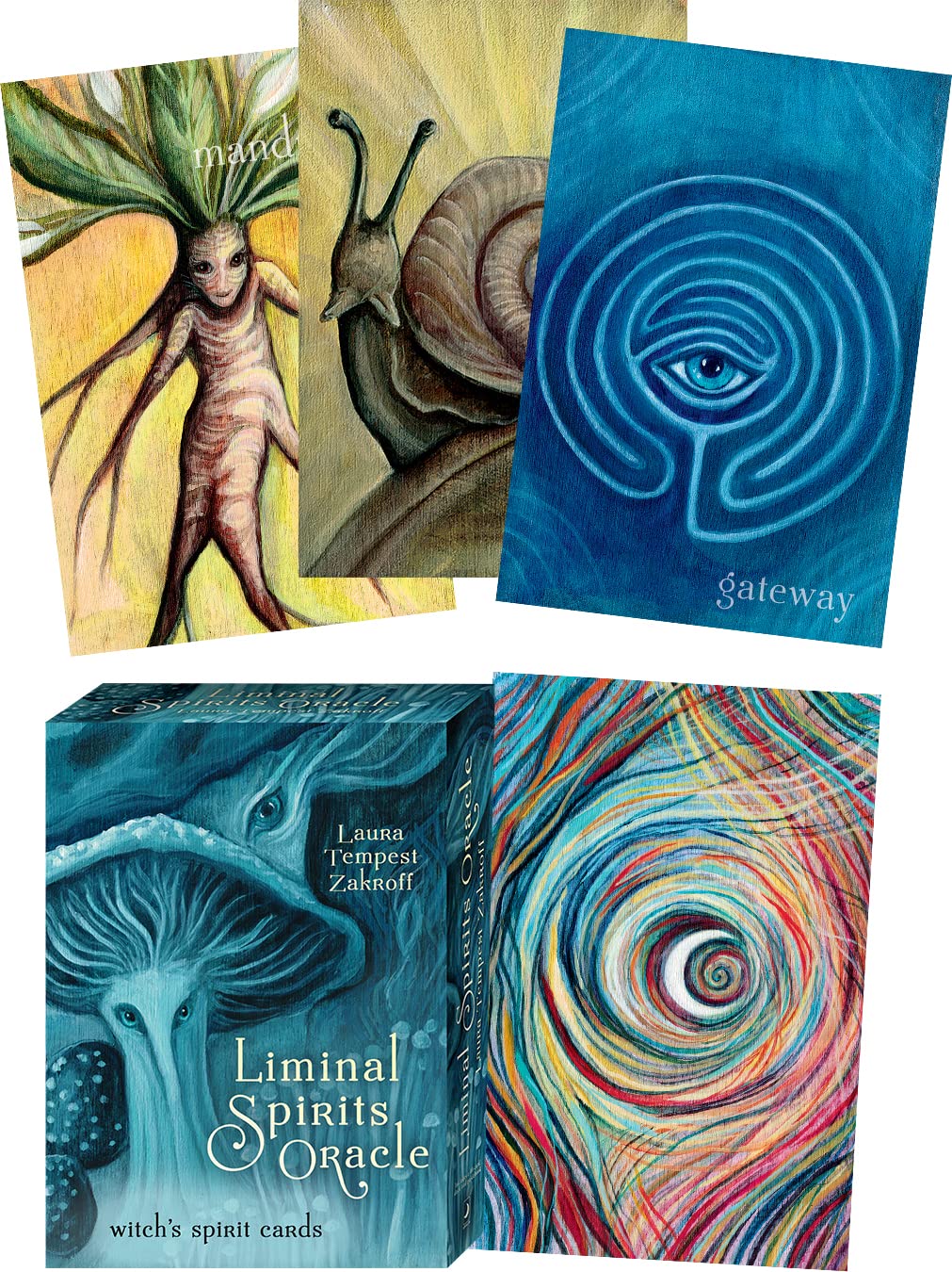 Liminal Spirits Oracle (Weave the Liminal, 2),Used