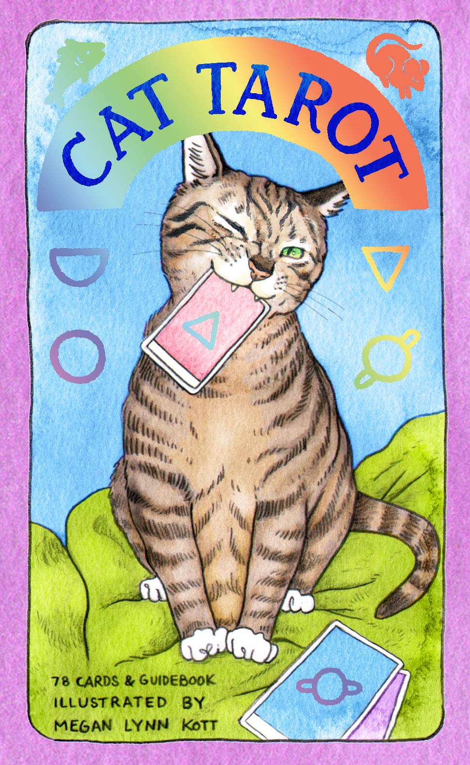 Cat Tarot: 78 Cards & Guidebook (),Used