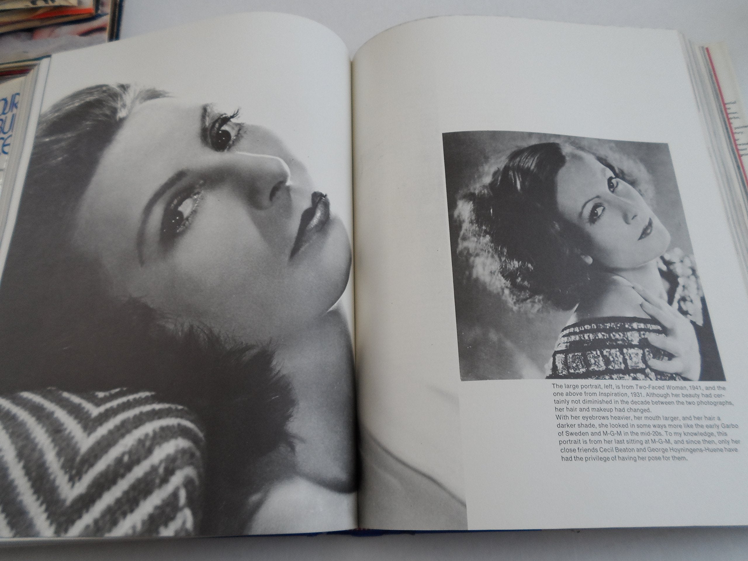 Galahad Books Four Fabulous Faces Book: Swanson, Garbo, Crawford, Dietrich