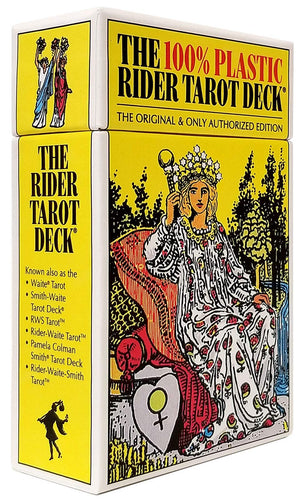 The 100% Plastic Rider Tarot Deck (RiderWaite Tarot Deck Collection),New