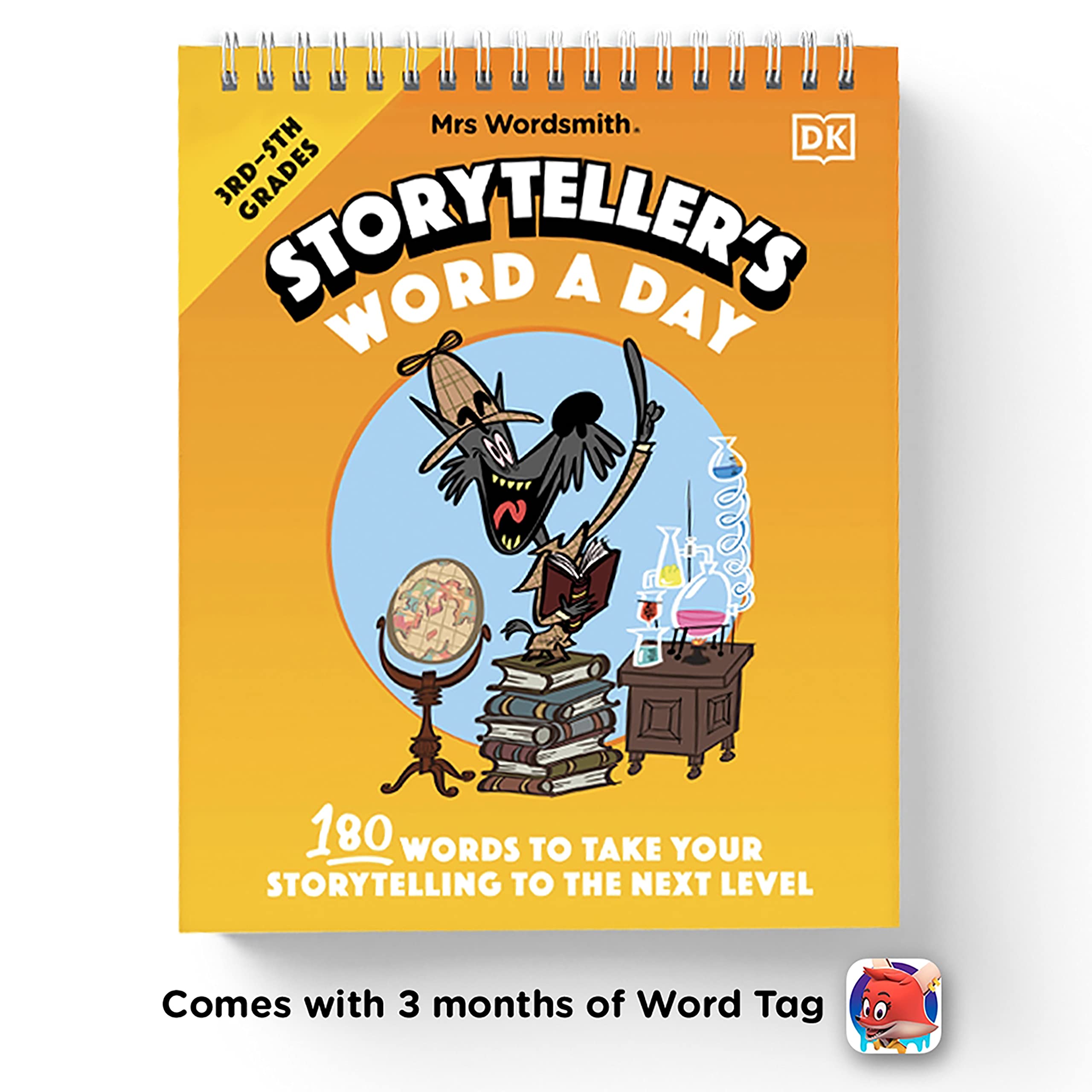 Mrs Wordsmith Storyteller'S Word A Day, Grades 35: + 3 Months Of Word Tag Video Game,New