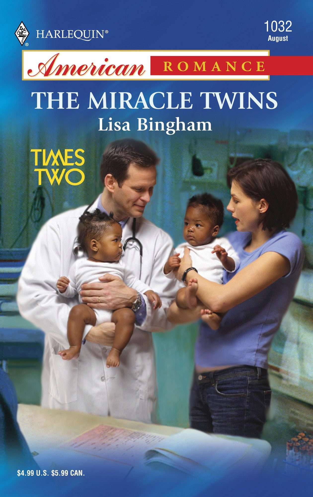 The Miracle Twins (Harlequin American Romance No. 1032) (Times Two series),Used