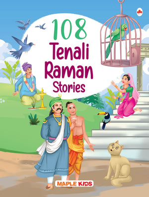 Story Book For Kids - 108 Tenali Raman Stories (Illustrated) - Bedtime Stories - 3 Years To 10 Years Old Kids - English Short Stories - Read Aloud To Infants, Toddlers