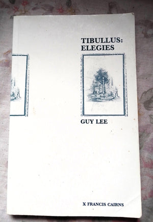 Elegies (Latin and Greek Texts),Used