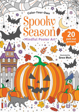 Spooky Season: ColorYourOwn Mindful Poster Art