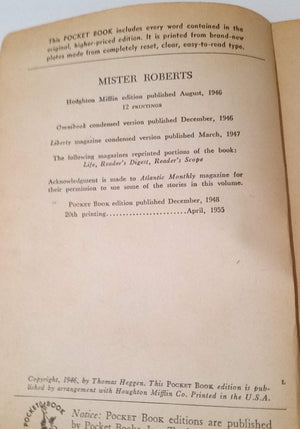 Mister Roberts,Used