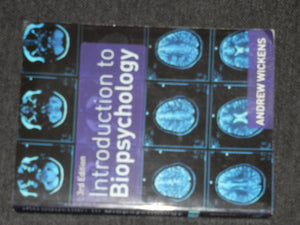 Introduction To Biopsychology (3Rd Edition),New