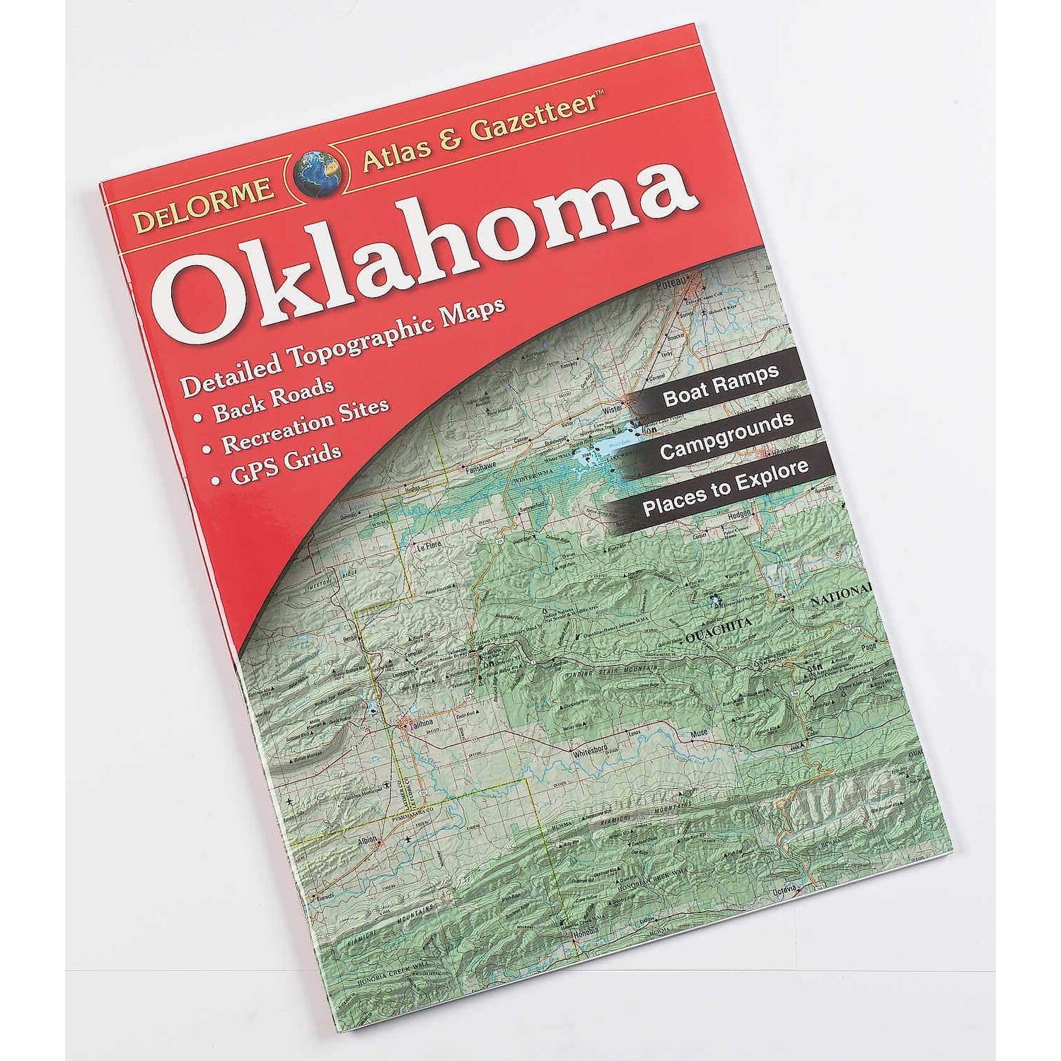 Oklahoma Atlas & Gazetteer,Used