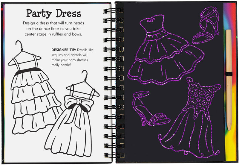 Scratch & Sketch Fashion Show (Trace Along),Used