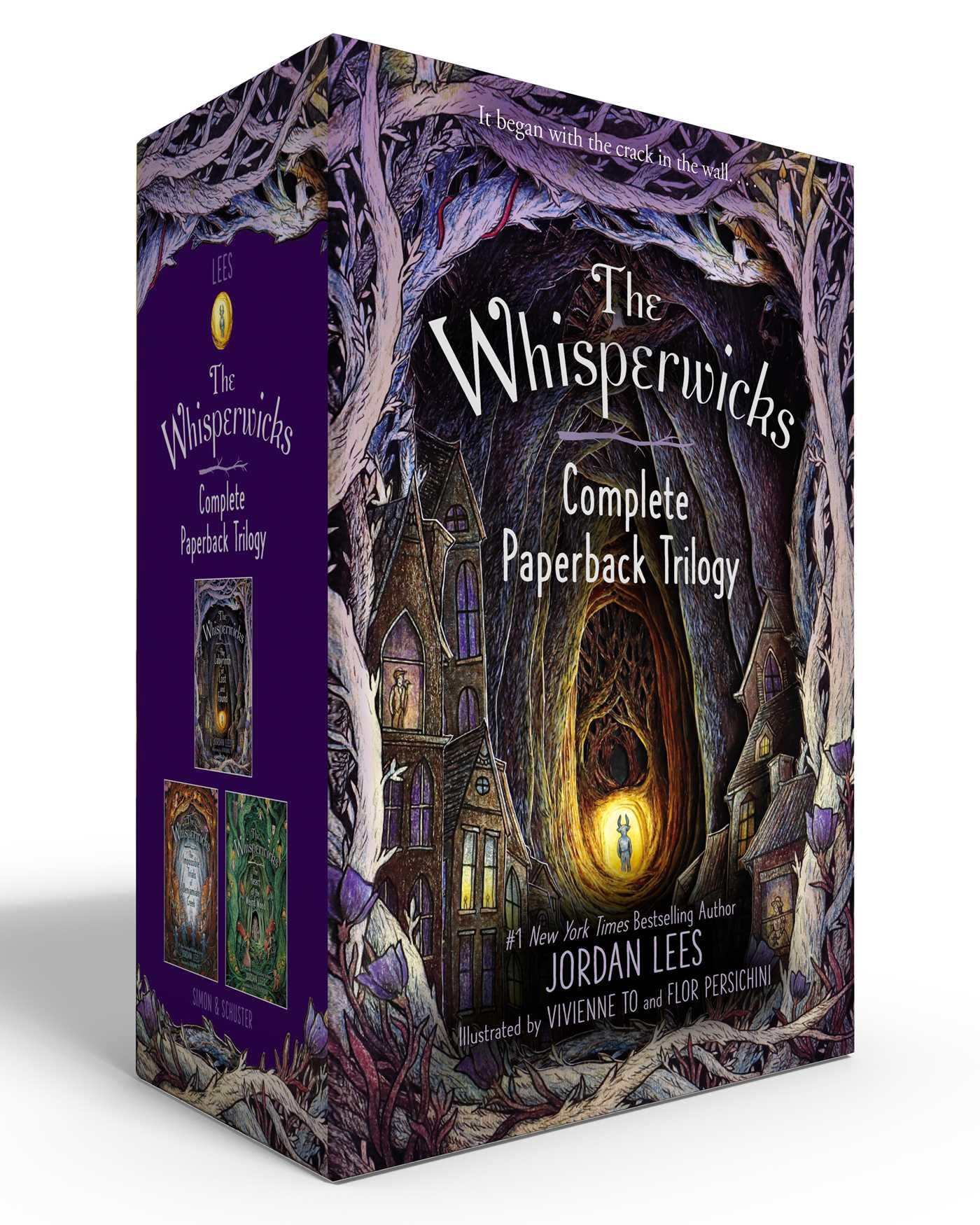 The Whisperwicks Complete Paperback Trilogy (Boxed Set): The Labyrinth Of Lost And Found; The Impossible Trials Of Benjamiah Cre