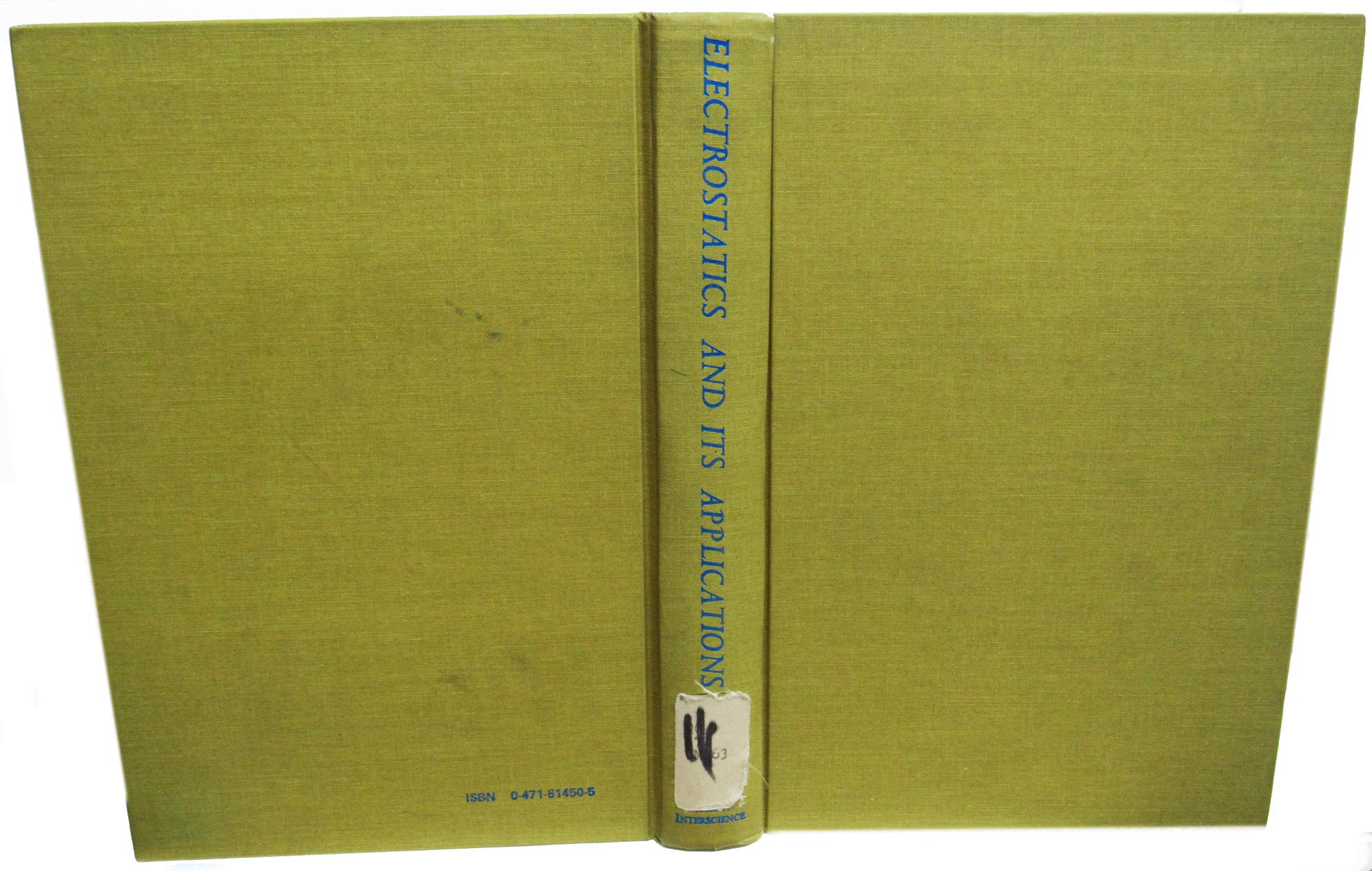 Electrostatics and Its Applications,Used