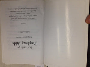 Jack Van Impe Prophecy Bible (Special Limited Edition /Words of Christ in Red),Used
