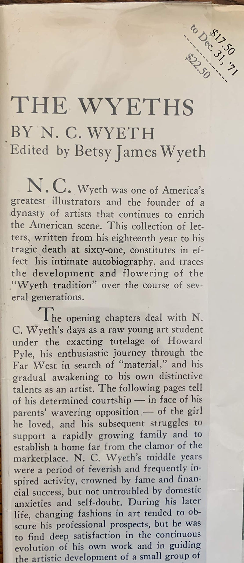 The Wyeths: The Letters of N. C. Wyeth, 19011945,Used