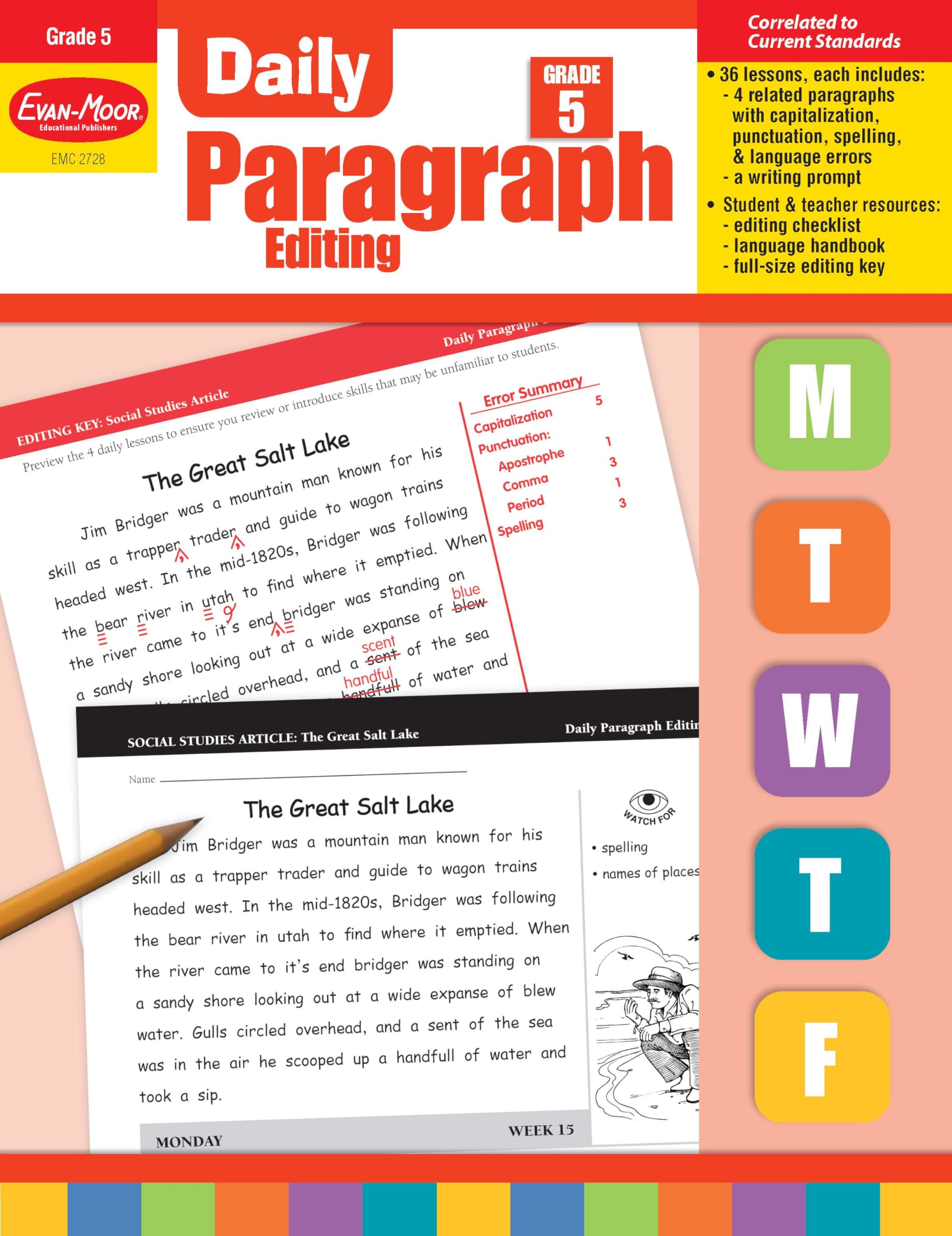 Daily Academic Vocabulary Grade 5,New