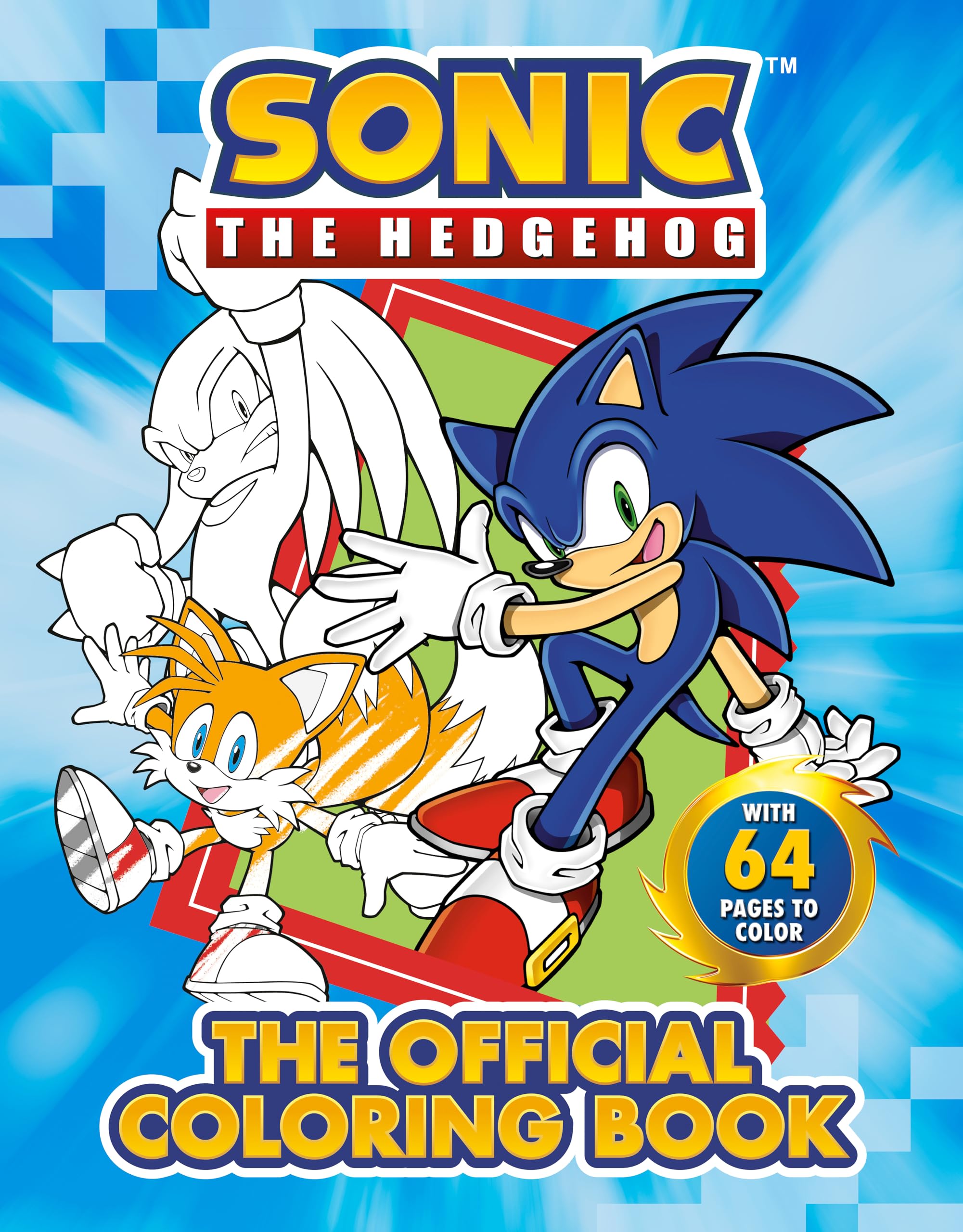 Sonic The Hedgehog: The Official Coloring Book,Used