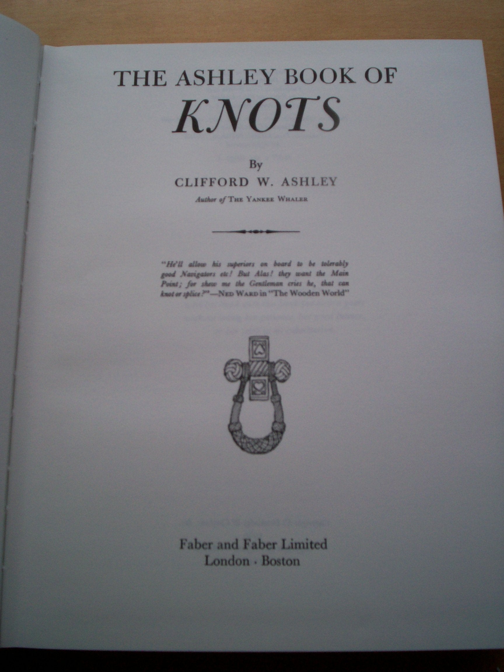 Book of Knots,Used