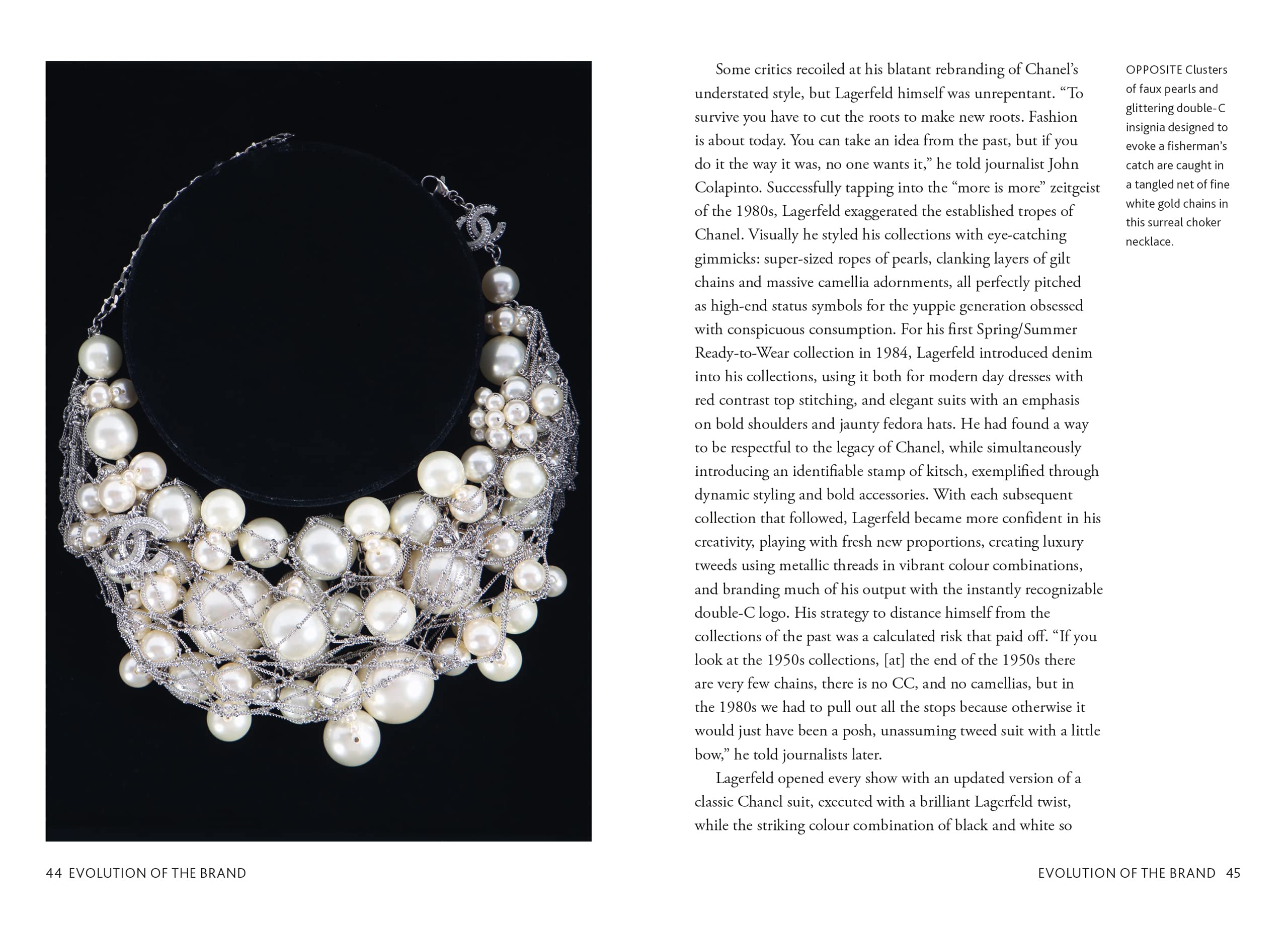 The Little Book of Chanel by Lagerfeld: The Story of the Iconic Fashion Designer (Little Books of Fashion, 15),Used