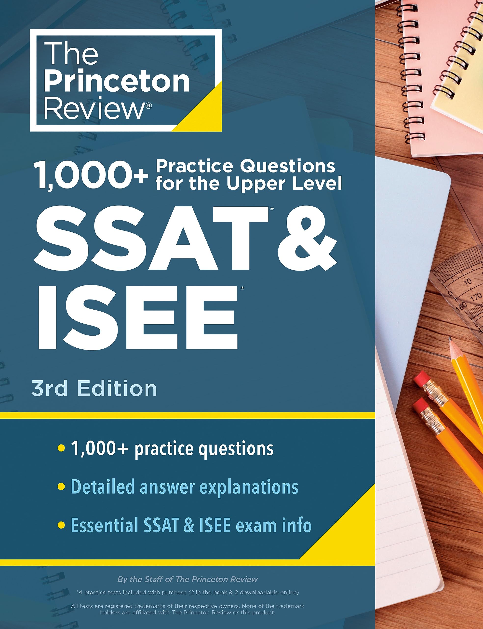 1000+ Practice Questions For The Upper Level Ssat & Isee, 3Rd Edition: Extra Preparation For An Excellent Score (Private Test Pr,New