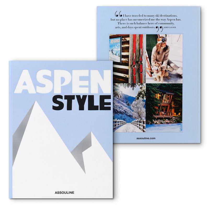 Aspen Style  Assouline Coffee Table Book