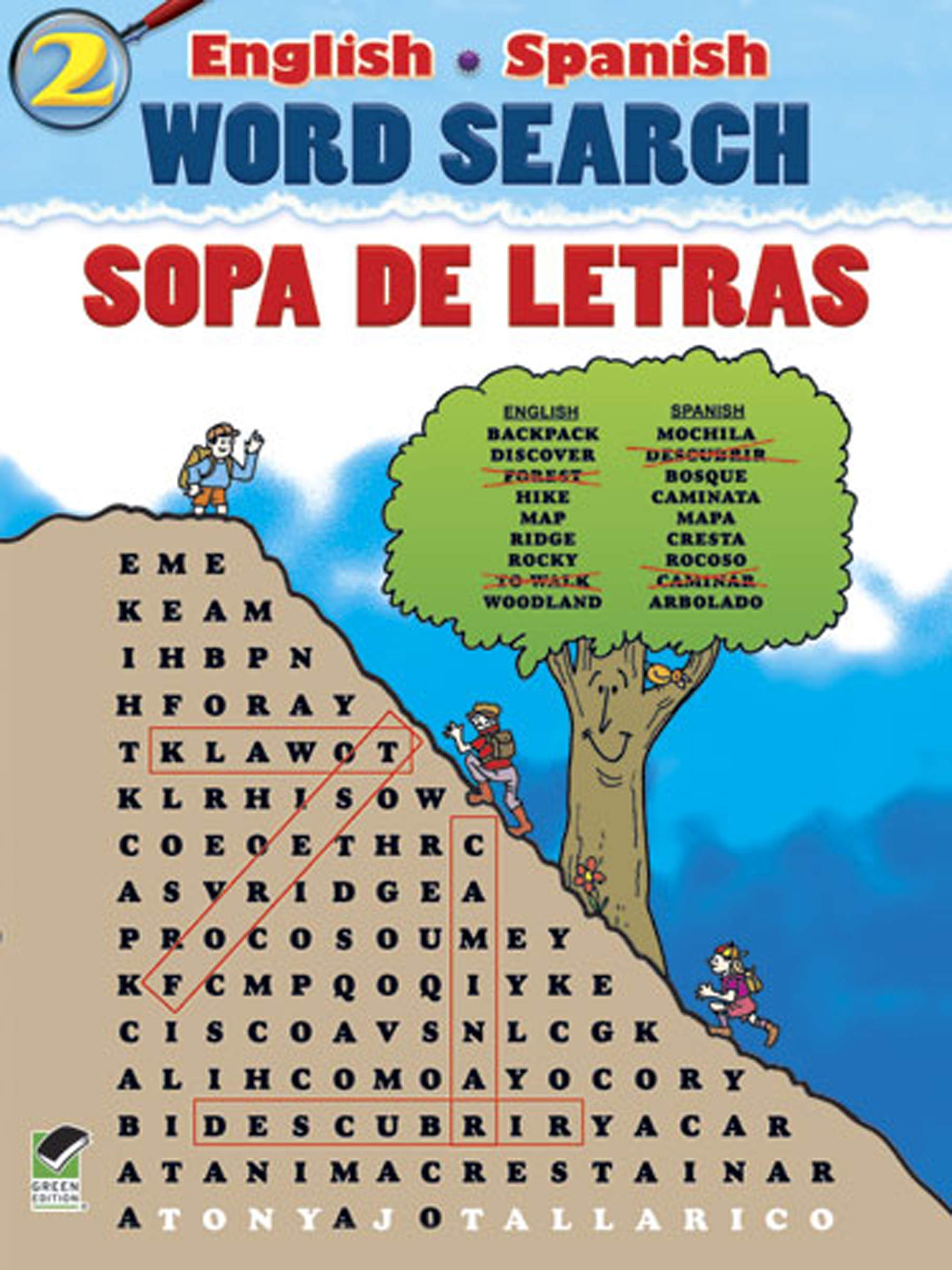 EnglishSpanish Word Search/Sopa de Letras #2 (Dover Children's Language Activity Books),Used