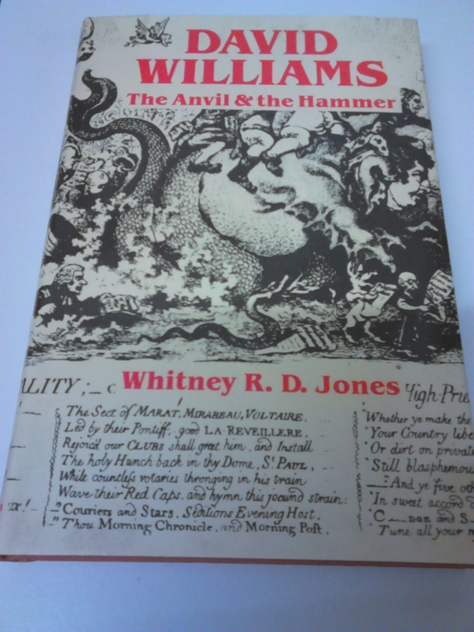 David Williams: The Anvil and the Hammer,Used