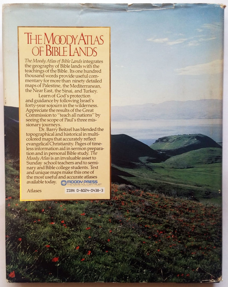 The Moody Atlas of Bible Lands,Used