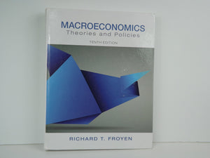 Macroeconomics: Theories and Policies (Pearson Series in Economics (Hardcover)),Used