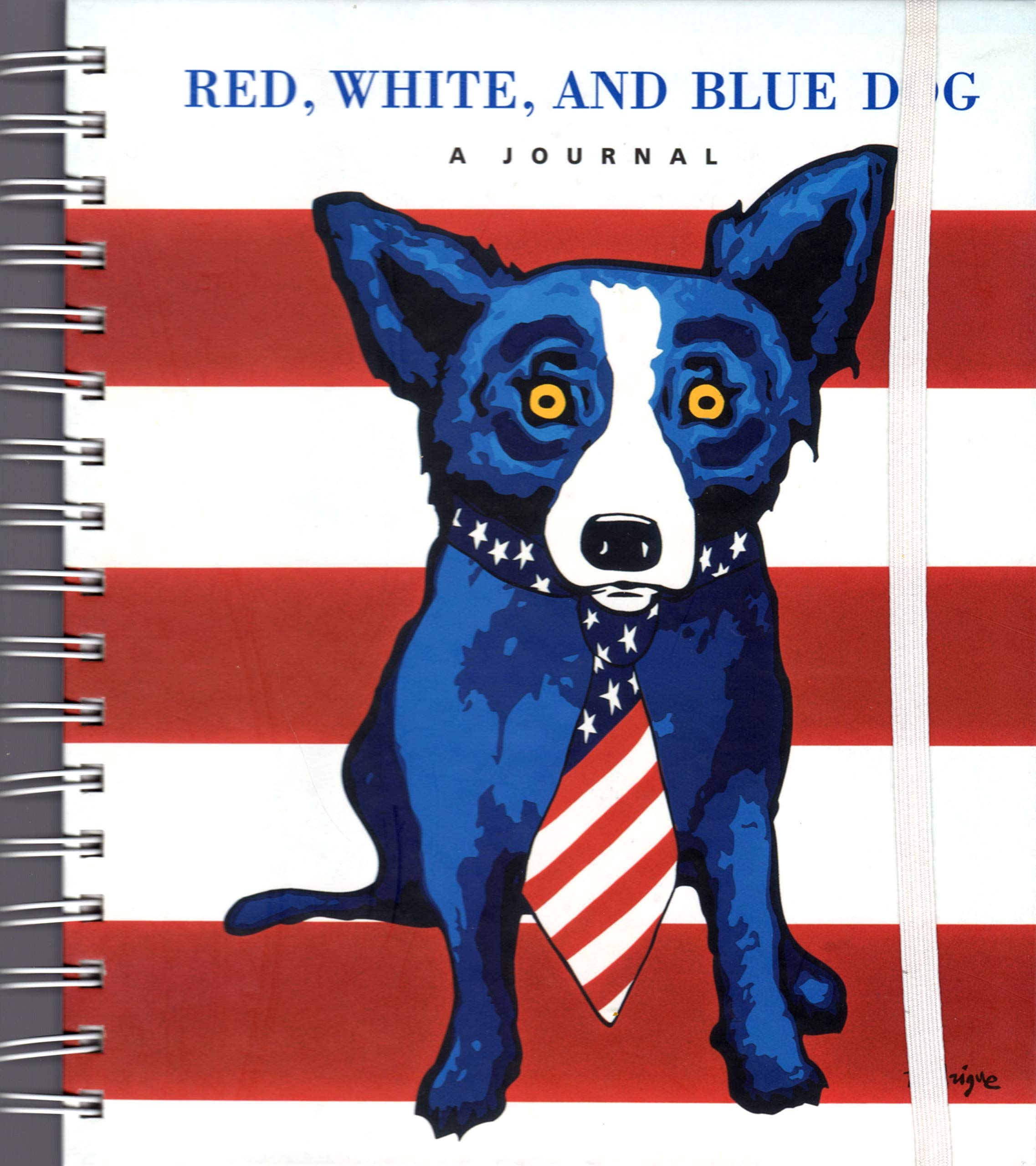 Red, White, And Blue Dog: A Journal