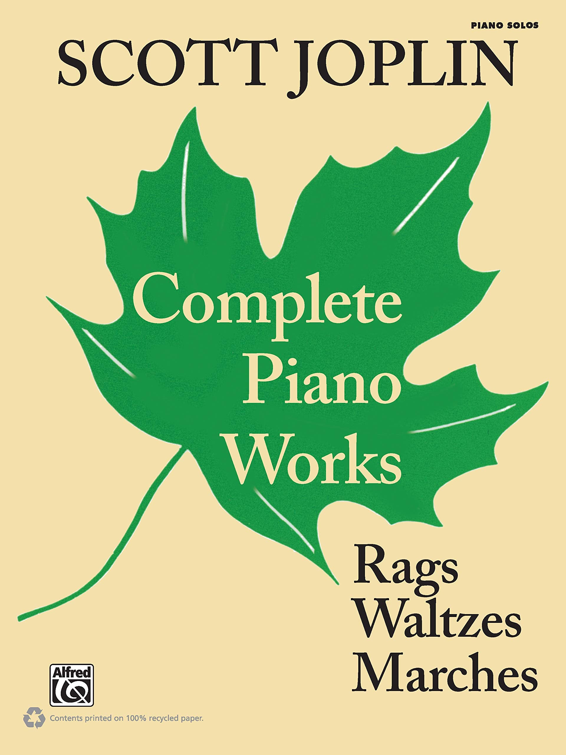 Scott Joplin  Complete Piano Works: Rags, Waltzes, Marches,Used