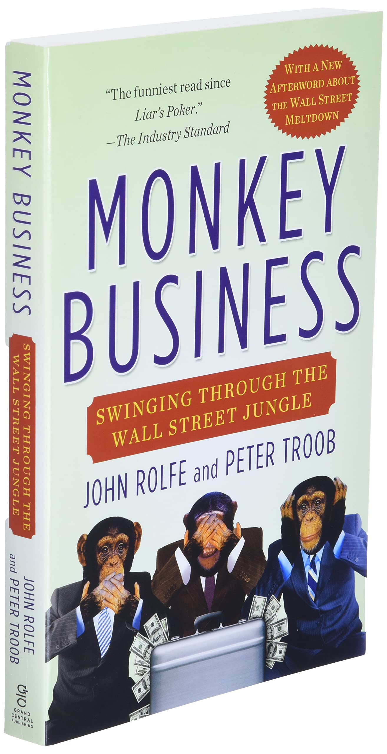 Monkey Business: Swinging Through the Wall Street Jungle,Used