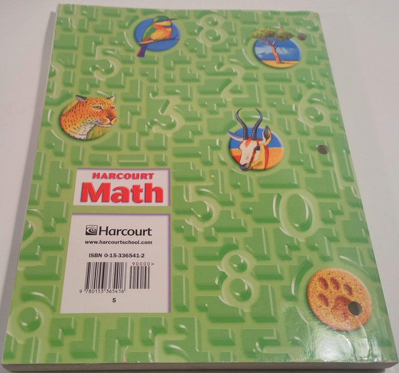 Harcourt Math: Assessment Guide, Grade 5,Used