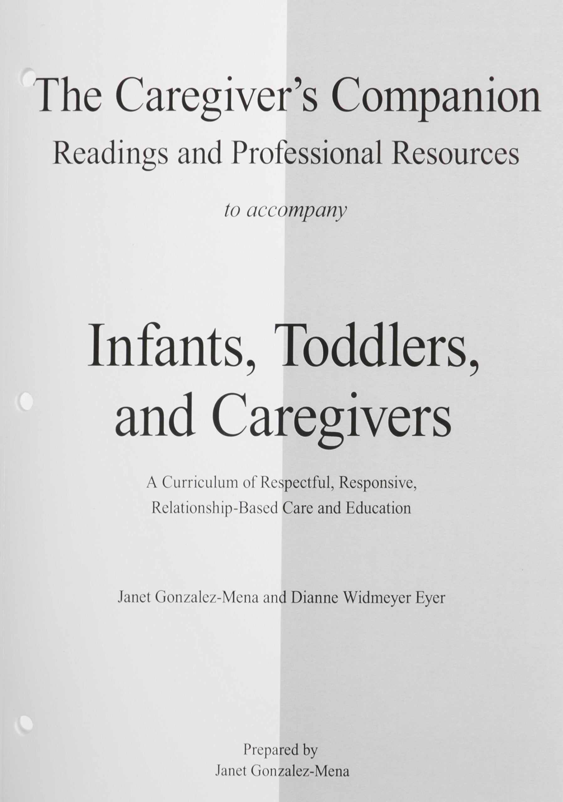 The Caregiver'S Companion,New