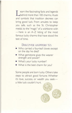 The Good Luck Book: An Az Guide To Charms And Symbols,Used
