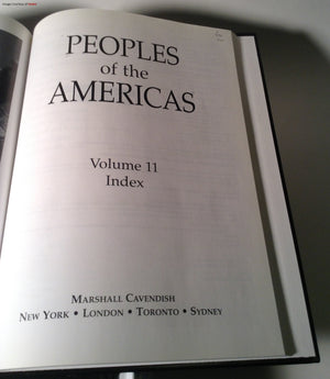 Peoples of the Americas (11 Volume Set),Used