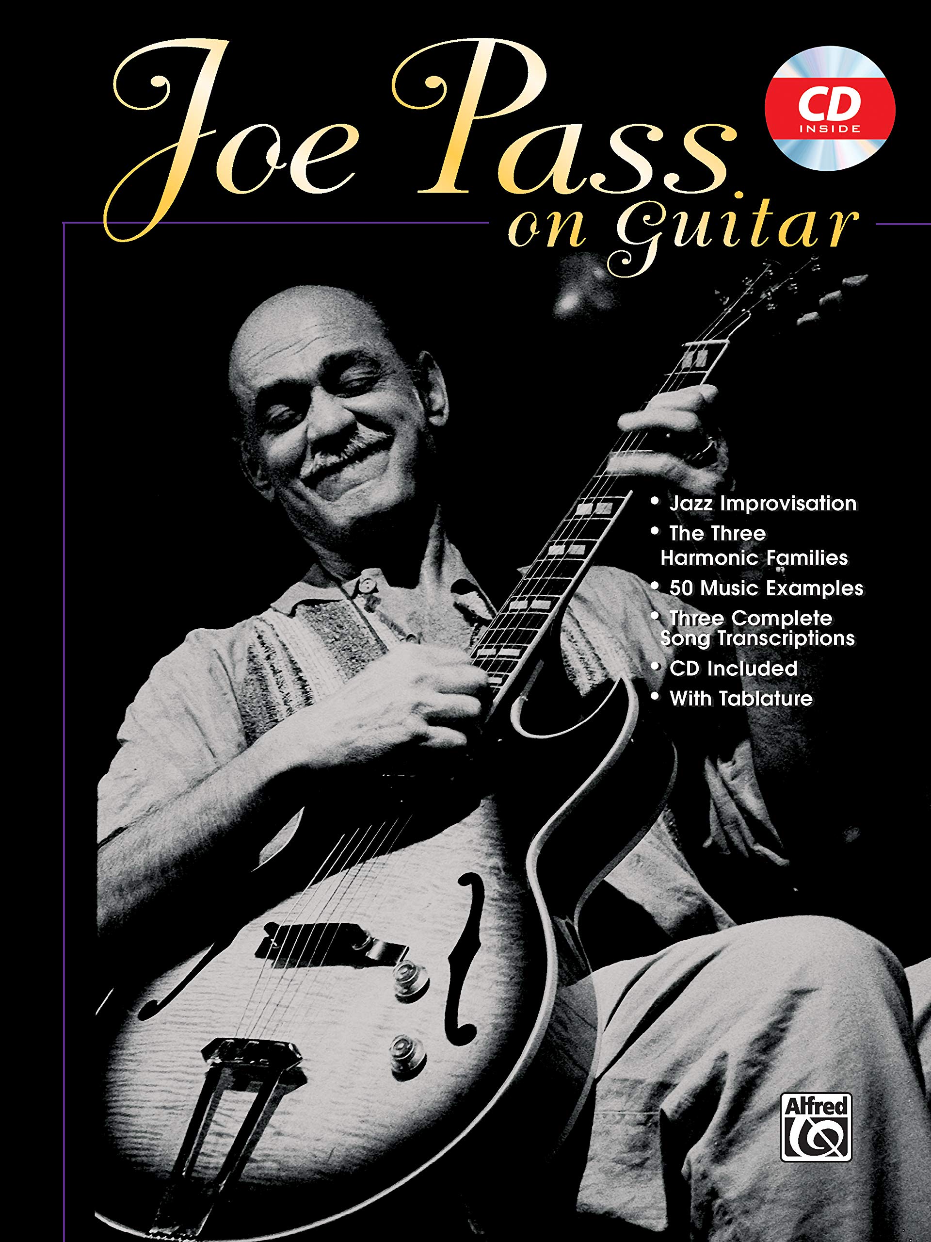 Joe Pass  On Guitar: Book & CD,Used