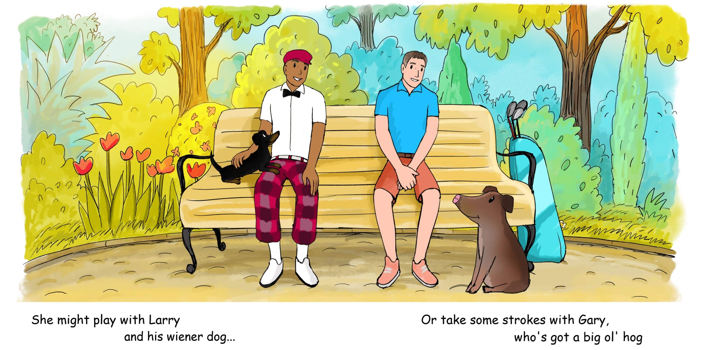 Brendas Beaver Plays a Round,New