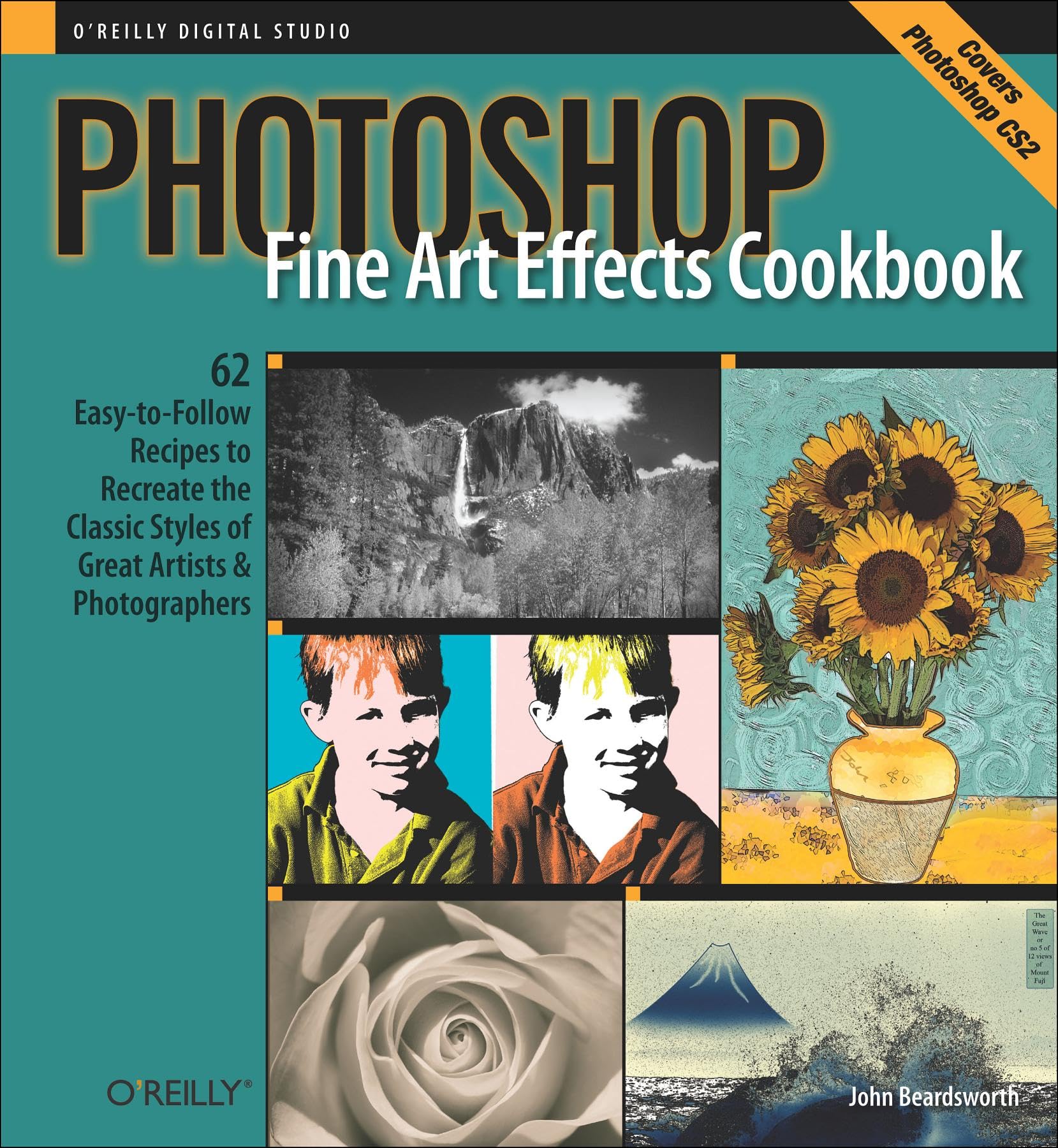 Photoshop Fine Art Effects Cookbook: 62 EasytoFollow Recipes for Creating the Classic Styles of Great Artists and Photographer,Used