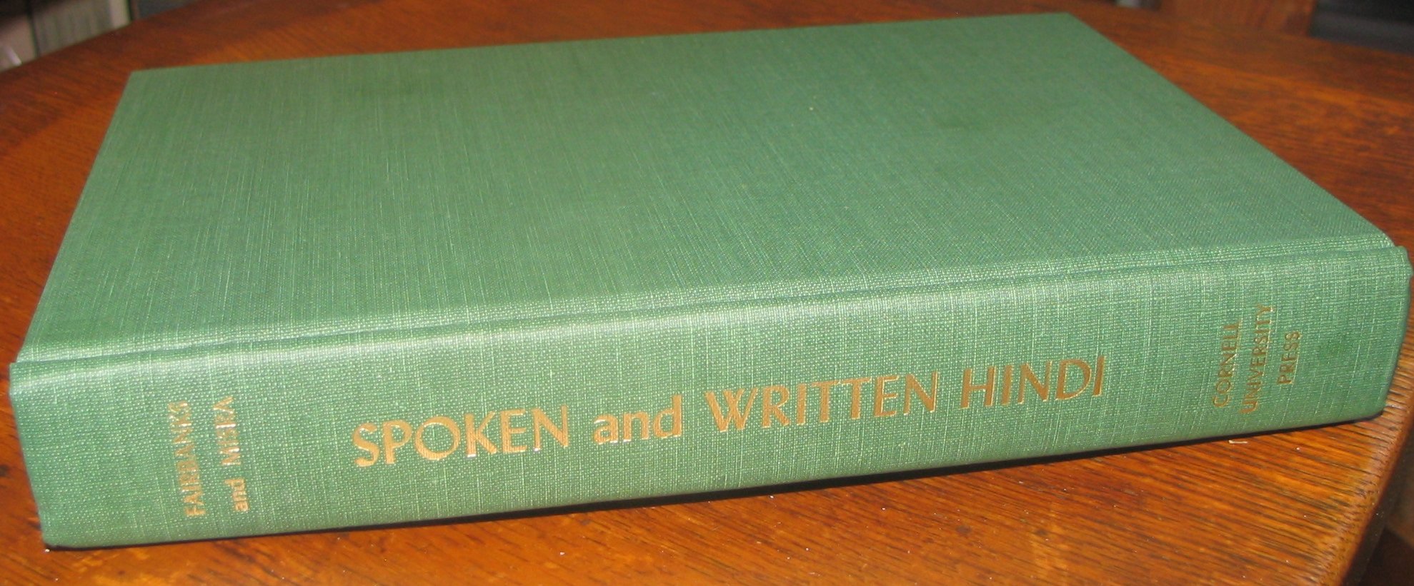 Spoken and Written Hindi,Used