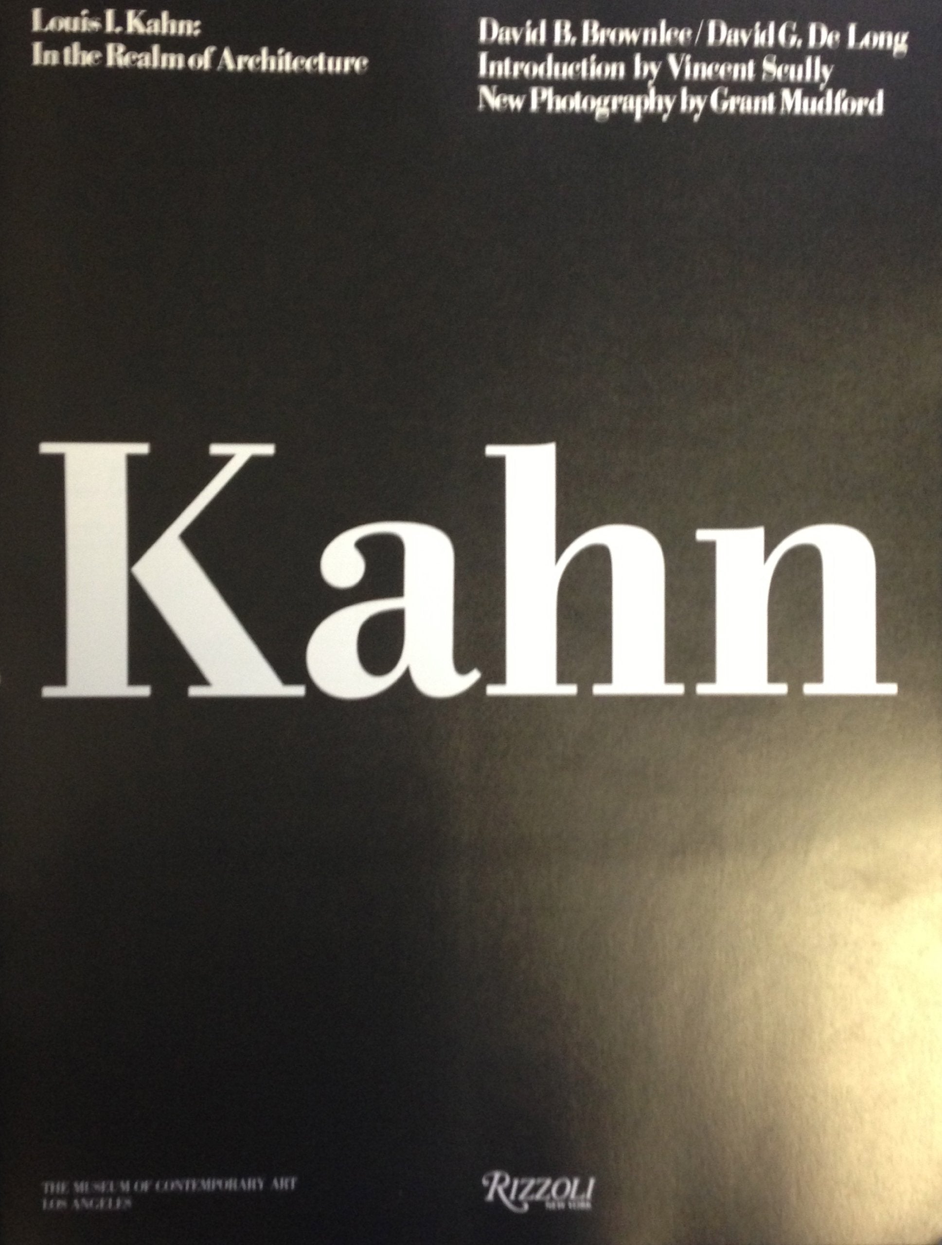 Louis I. Kahn: In The Realm Of Architecture,Used