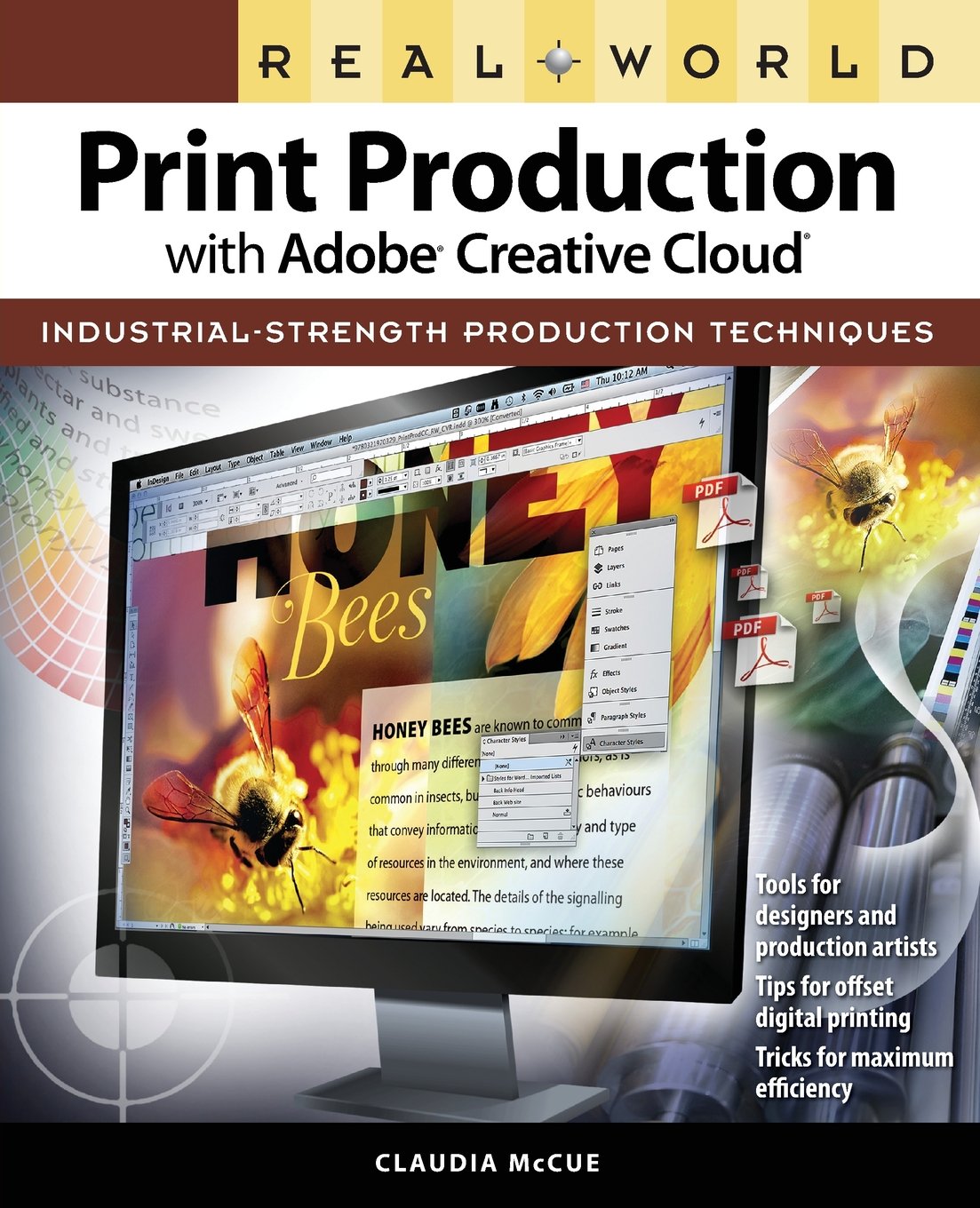 Real World Print Production with Adobe Creative Cloud,Used
