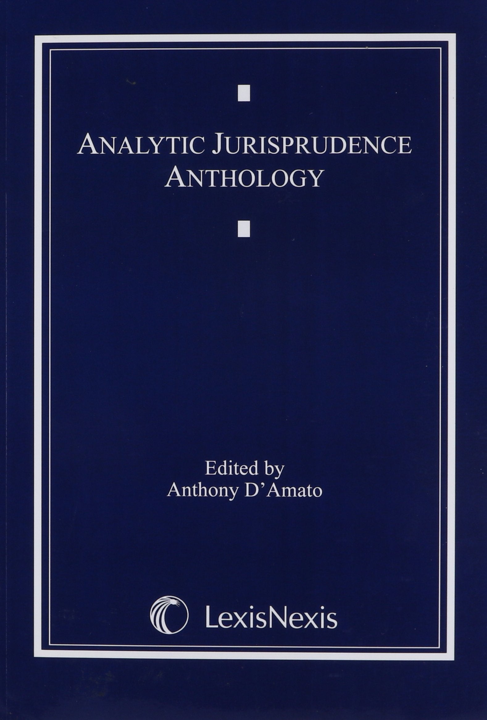 Analytic Jurisprudence Anthology (Anthology Series),Used