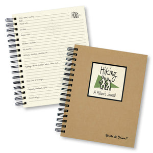 Hiking, A Hiker'S Journal (Natural Brown),Used