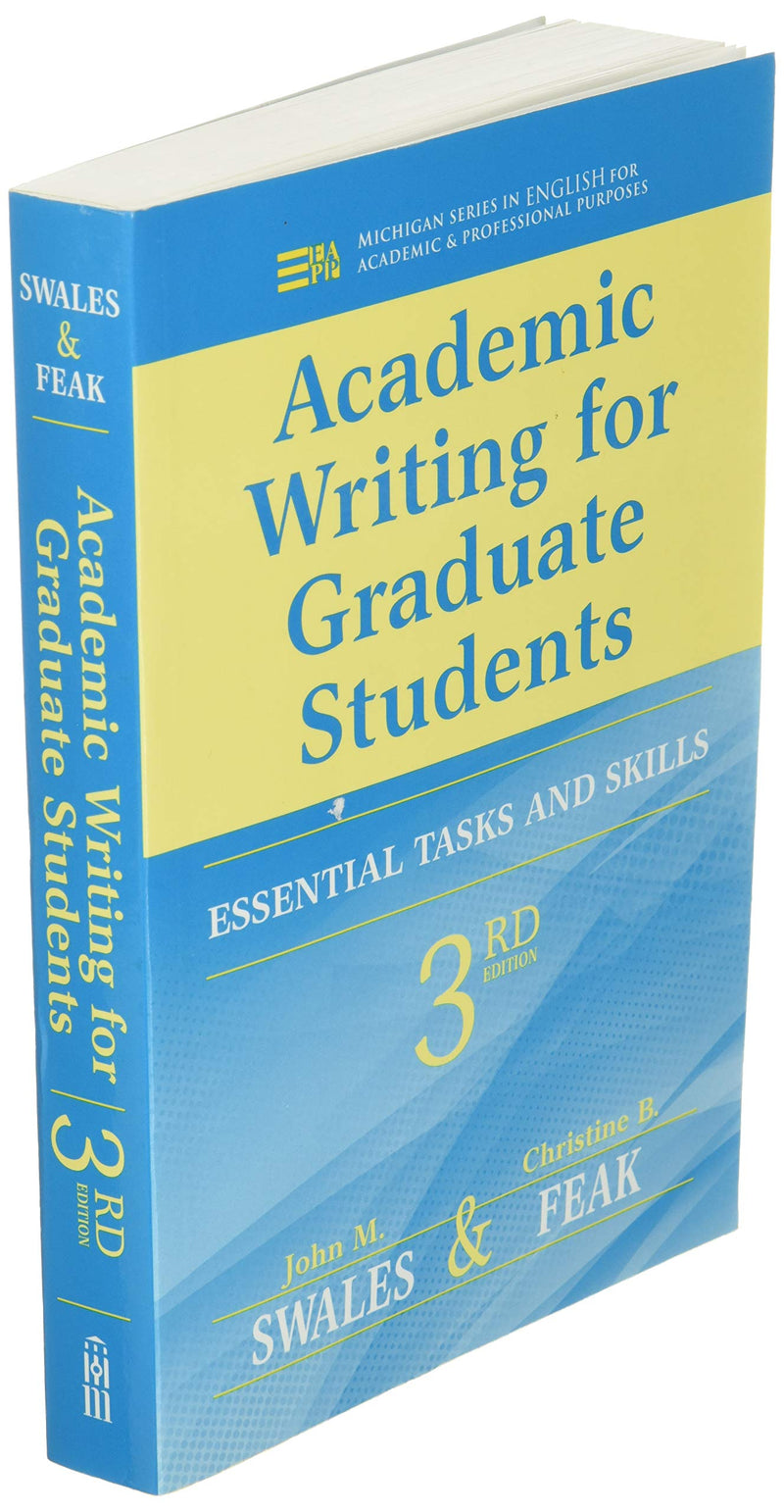 Academic Writing for Graduate Students: Essential Tasks and Skills (Michigan Series In English For Academic & Professional Purpo,New