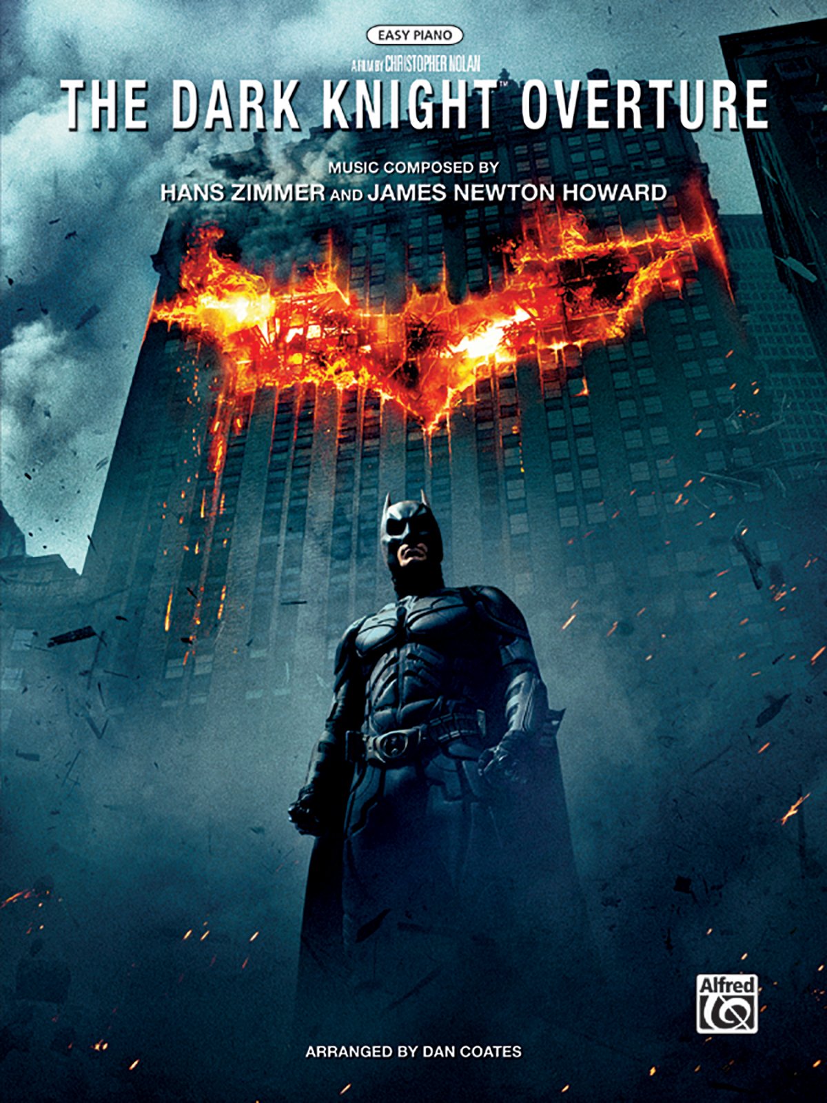 The Dark Knight Overture: Easy Piano, Sheet,Used