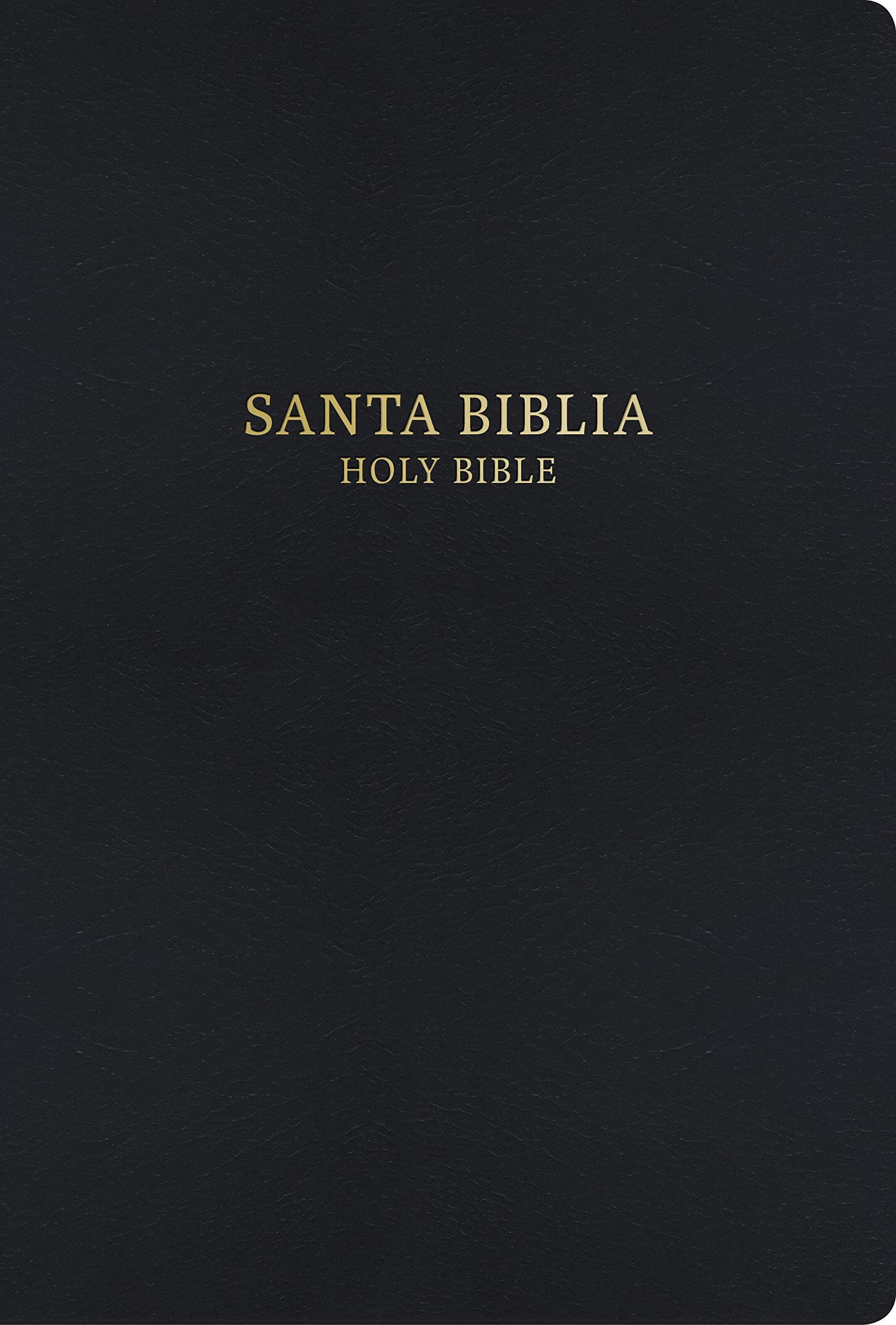 Biblia Bilinge Reina Valera 1960/KJV Letra grande, negro, imitacin piel / Bilingual Bible RVR 1960/KJV Large print, Black, Imita
