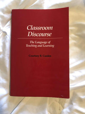 Classroom Discourse: The Language of Teaching and Learning,Used